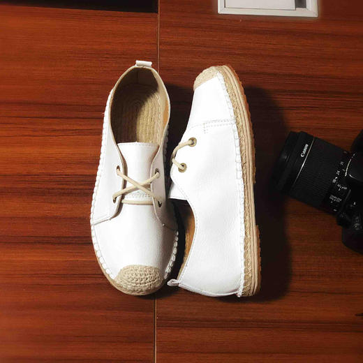 【买麻鞋，雅路人】防脚臭，春夏款雅路人手工千层底布鞋亚麻底女鞋千层底布鞋女181012W 商品图5