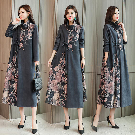 A  YTQJ2901连衣裙优雅韩版中长款百搭甜美【优】 商品图0