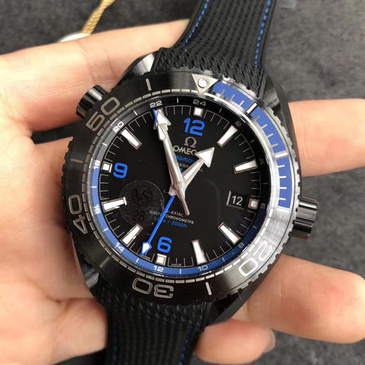 VS 欧migaOMEGA 压轴之作！全黑陶瓷海马海洋宇宙600米 "深海之黑" —新西兰酋队长 不怕刮花 不怕旧！ 商品图2