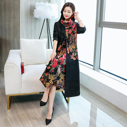 A  YTQJ2901连衣裙优雅韩版中长款百搭甜美【优】 商品图3