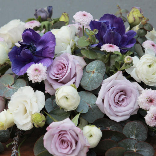 拾年桌花50厘米桌花颜色花材具体沟通