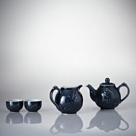 【茶具】鱼跃龙门茶具1壶6杯1茶海  壶350ml\茶海340ml\杯50ml
