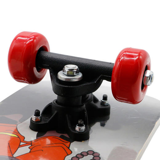 滑板四轮滑板儿童青少年宝宝通用滑板车中号枫木板双翘板 商品图1