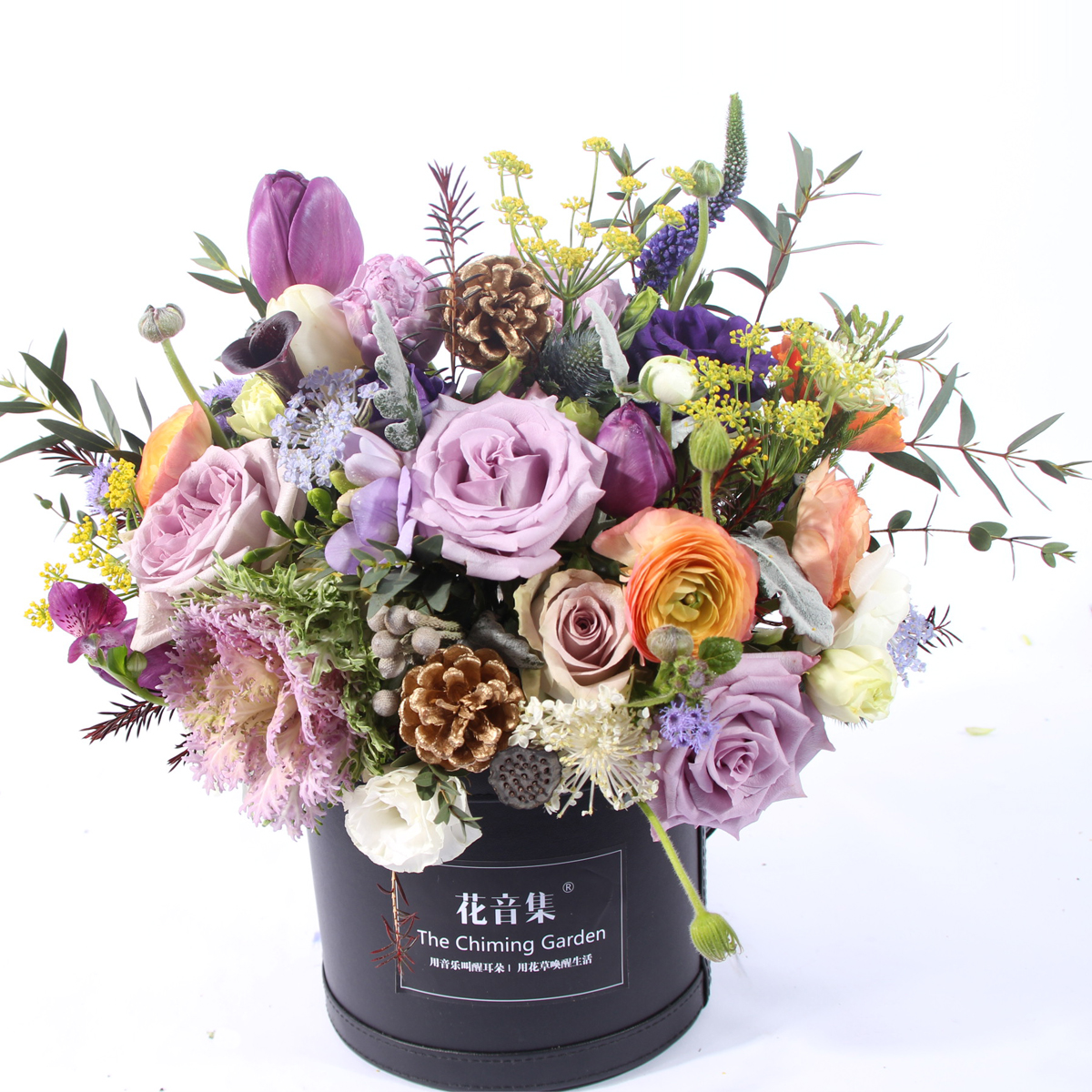 全球祝福抱抱桶——紫色Purple