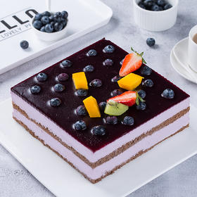 【蓝莓慕斯蛋糕】蓝莓被誉为“果酱之王”。