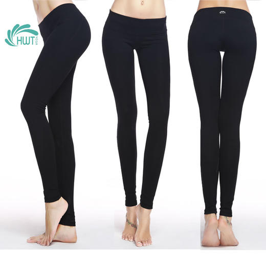 【买一赠一】华威特    弧线修饰九分裤H251201 商品图0