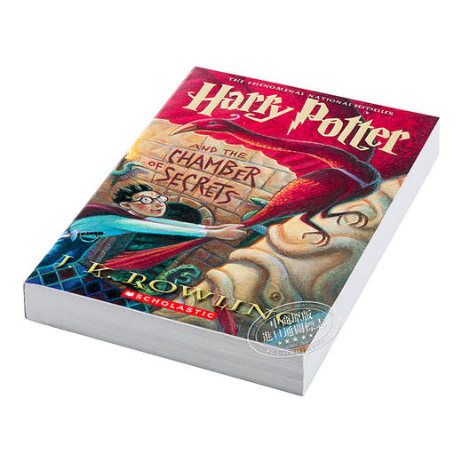【中商原版】哈利波特2 哈利波特与密室 美国经典版平装 英文原版 Harry Potter and Chamber of Secrets 哈利波特英语原版 JK罗琳 商品图2