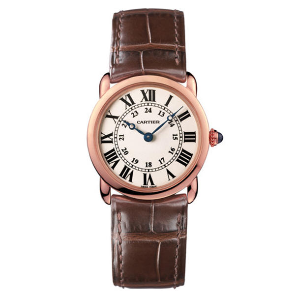 卡地亚 cartier ronde solo系列女士石英手表 w6800151