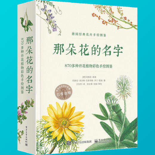 正版那朵花的名字870多种开花植物彩色手绘图鉴全彩手绘植物图鉴书籍花卉手绘书籍经典花卉手绘图鉴常见植物图鉴书籍 华研外语