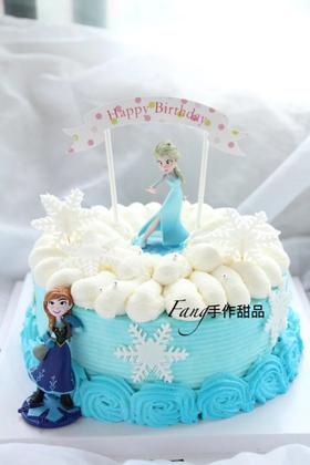 冰雪奇缘蛋糕
