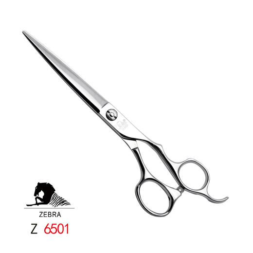 ZEBRA斑马 剪刀 Z6501 锋利/修饰剪/ 大切口/ 平剪/直剪/大干剪/纹理/半手型/6.5寸 商品图1