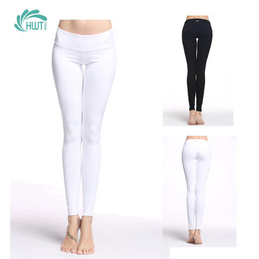 【买一赠一】华威特    弧线修饰九分裤H251201 商品图3