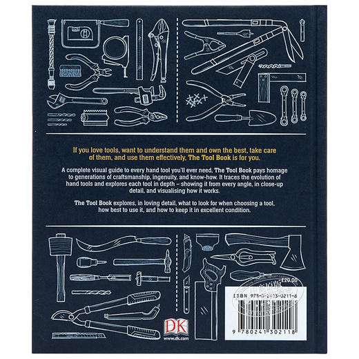 【中商原版】DK百科全书 工具百科 英文原版 The Tool Book Phil Davy 全彩精装 商品图1