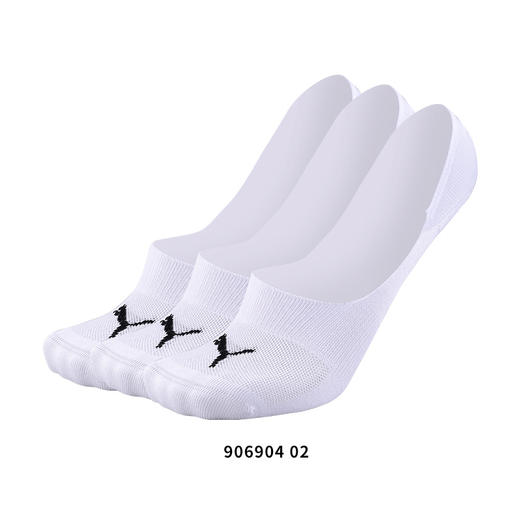 PUMA彪马UNISEX运动袜3双装休闲船袜浅口袜906904 商品图7