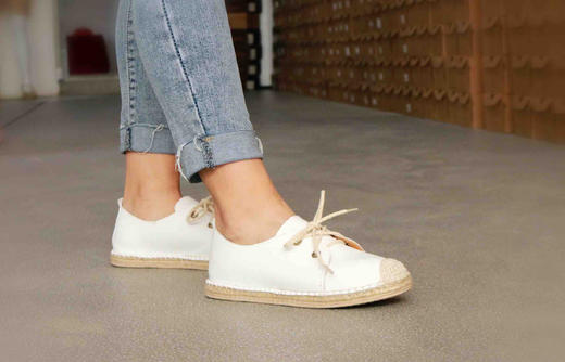 【买麻鞋，雅路人】防脚臭，春夏款雅路人手工千层底布鞋亚麻底女鞋千层底布鞋女181012W 商品图3