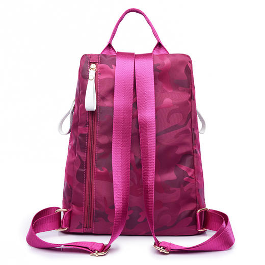 LT-231新款韩版印花迷彩尼龙布三件套子母包旅行背包 商品图1