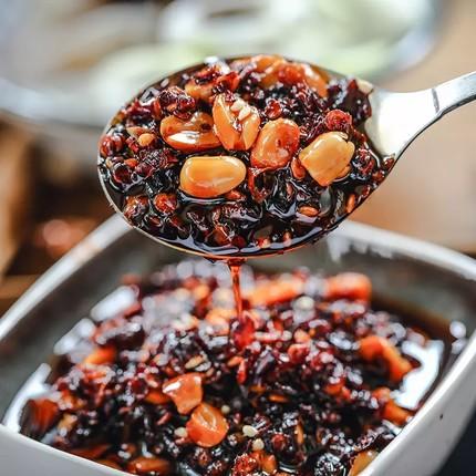 苗姑娘 牛肉油辣椒+精制油辣椒+鸡辣椒 750g*3瓶组合装 商品图3