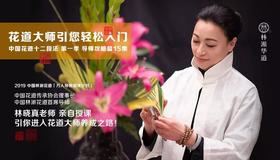 花道研习必备课！中国花道十二段法万人导师微课。第一集 宫廷篇