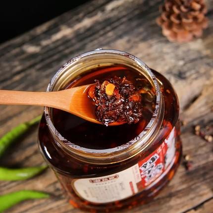 苗姑娘 牛肉油辣椒+精制油辣椒+鸡辣椒 750g*3瓶组合装 商品图2