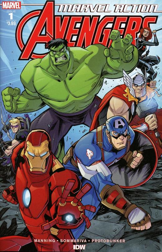 漫威动作系列：复仇者联盟支线 Marvel Action Avengers（2019）普封 商品图11