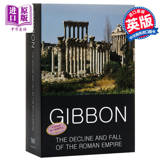 预售 罗马帝国衰亡史 兴亡录 英文原版 The Decline and Fall of Roman Empire治国之镜鉴 罗马史MDWARD GIBBON进口原版图书 爱德华吉本 商品图0