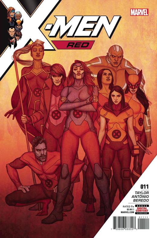 X战警 红队 主刊 X-Men Red（2018）普封 商品图0