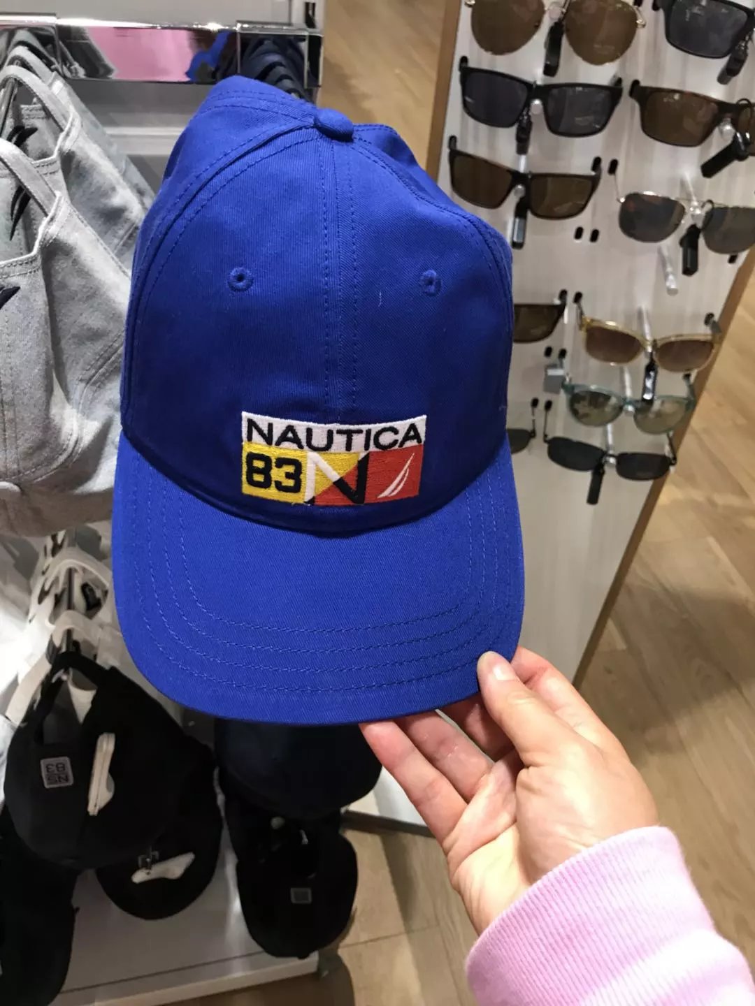 nautica诺帝卡新款棉帆布可调节尺寸休闲棒球帽多色可选可调节