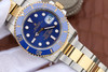 N劳力士间金蓝水鬼v7终极版，潜航者SUB型116613-LB-97203蓝盘，克隆原版3135自动机械机芯,40毫直径，镀18k黄金/精钢 整个手表基于正品 Original原版开模的精品❕❕❕ 商品缩略图3