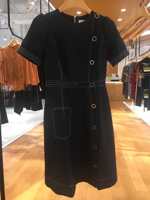 星夜纯色A型连衣裙 商品图0