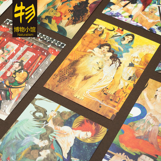 博物小馆 原创 | 神来之笔 明信片 神怪秘史 手绘设计  艺术礼物 商品图0