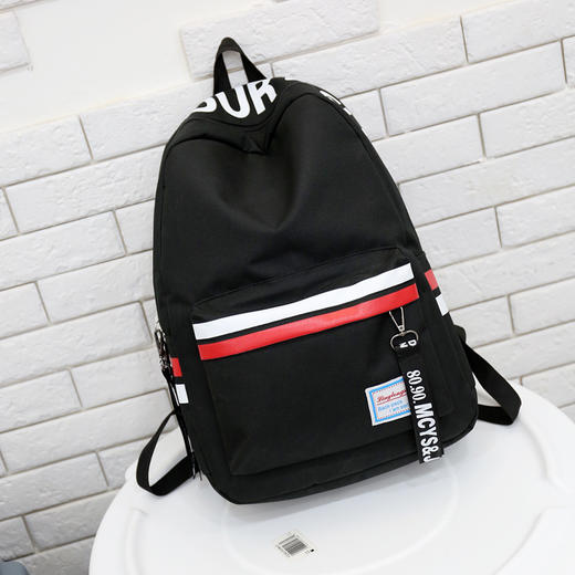 XCXJ-韩版字母休闲百搭大容量旅行双肩背包TZW 商品图2