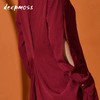 deepmoss 勃艮第红水泽感燕尾衬衫 dm19ssSH11A2 商品缩略图3