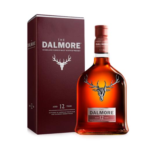 英国进口dalmore帝摩12年单一麦芽威士忌700ml