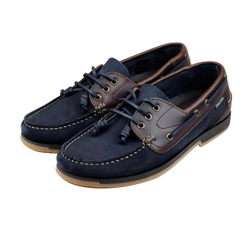 限时特价——葡萄牙原产经典舒适男士游艇鞋休闲鞋MAGELLAN麦哲伦-棕色/蓝黑色(一脚蹬款式） 商品图3