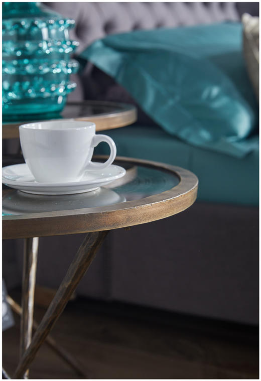 NS家居nsfurniture进口镜面铁艺茶几NSST-QM 14755 商品图1