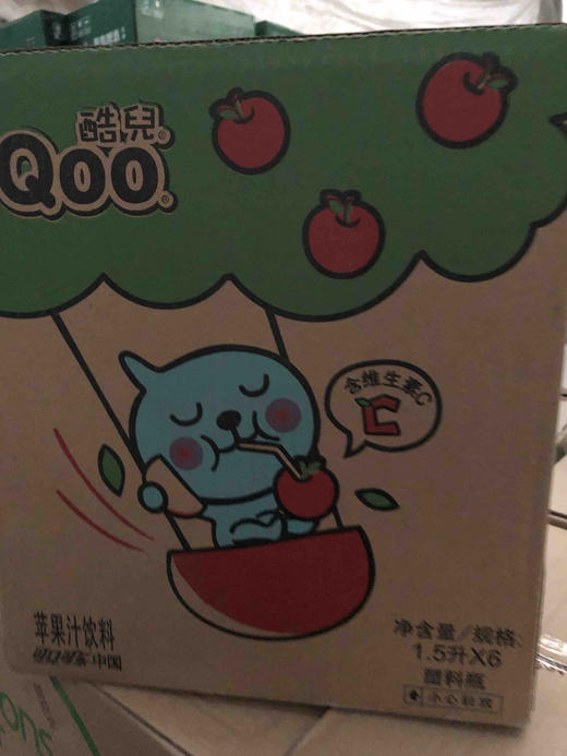 酷儿苹果汁15升6瓶22年1月