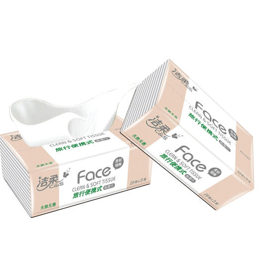 洁柔纸面巾（Face迷你软抽）28抽3层（40包装） 商品图3