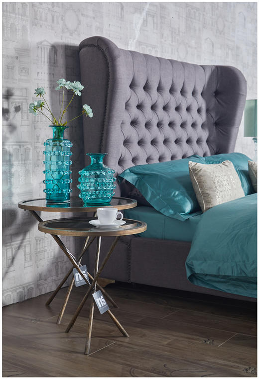 NS家居nsfurniture进口镜面铁艺茶几NSST-QM 14755 商品图3