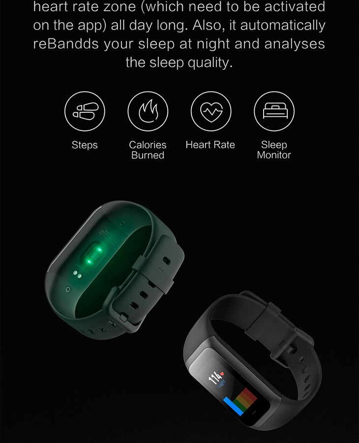 海外版amazfit米动手环2