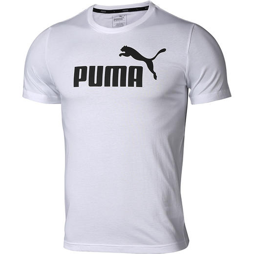 PUMA彪马ESS Logo运动休闲训练短袖T恤男844642 商品图11