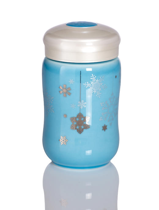 【圣诞推荐】快乐雪花随身杯 单层300ml 商品图1