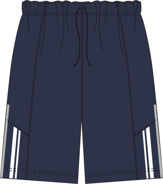 龙游中学-运动短裤 商品图0