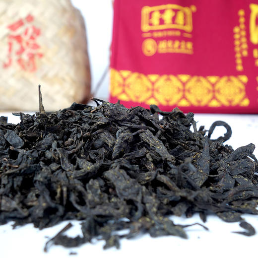 晋丰厚百年老茶号 2018年鸿运金花天尖散茶（1kg） 商品图1