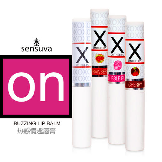 美国sensuva on活力热感润唇膏水果味 商品图0