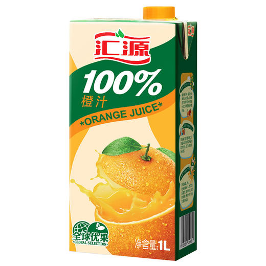 汇源100%橙汁1L 商品图0