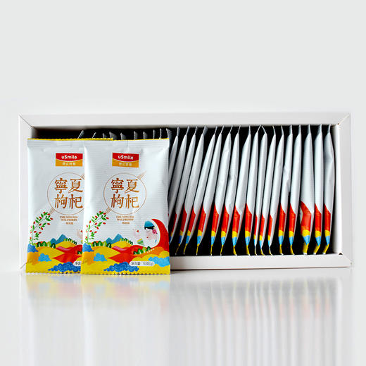 昆仑好客 宁夏枸杞纸质抽盒300g*2盒 商品图2