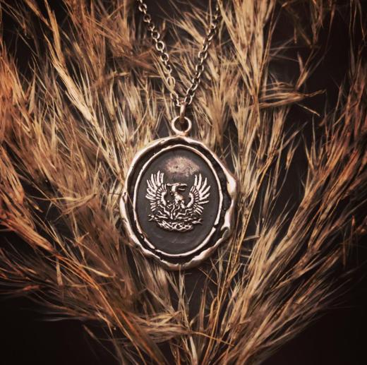 北京仓｜Pyrrha-Fire Within-凤凰重生 护身符 项链［加拿大设计师］ 商品图3