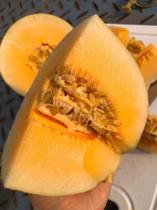 海南西域香妃蜜瓜脆甜多汁皮薄甜度高达188