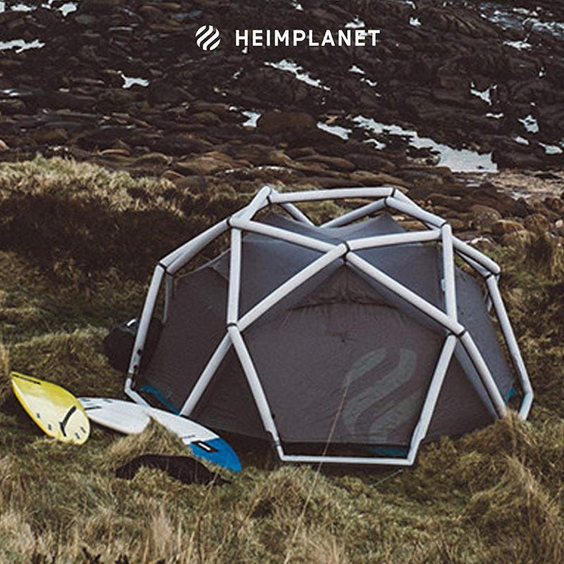 【1分钟快速搭建】德国heimplanet 充气帐篷 充气速开 便携收纳 带