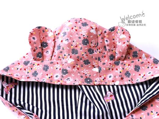 裁缝学苑 T53儿童带帽拉链外套1:1实物服装纸样剪裁图纸牛皮纸样 商品图4